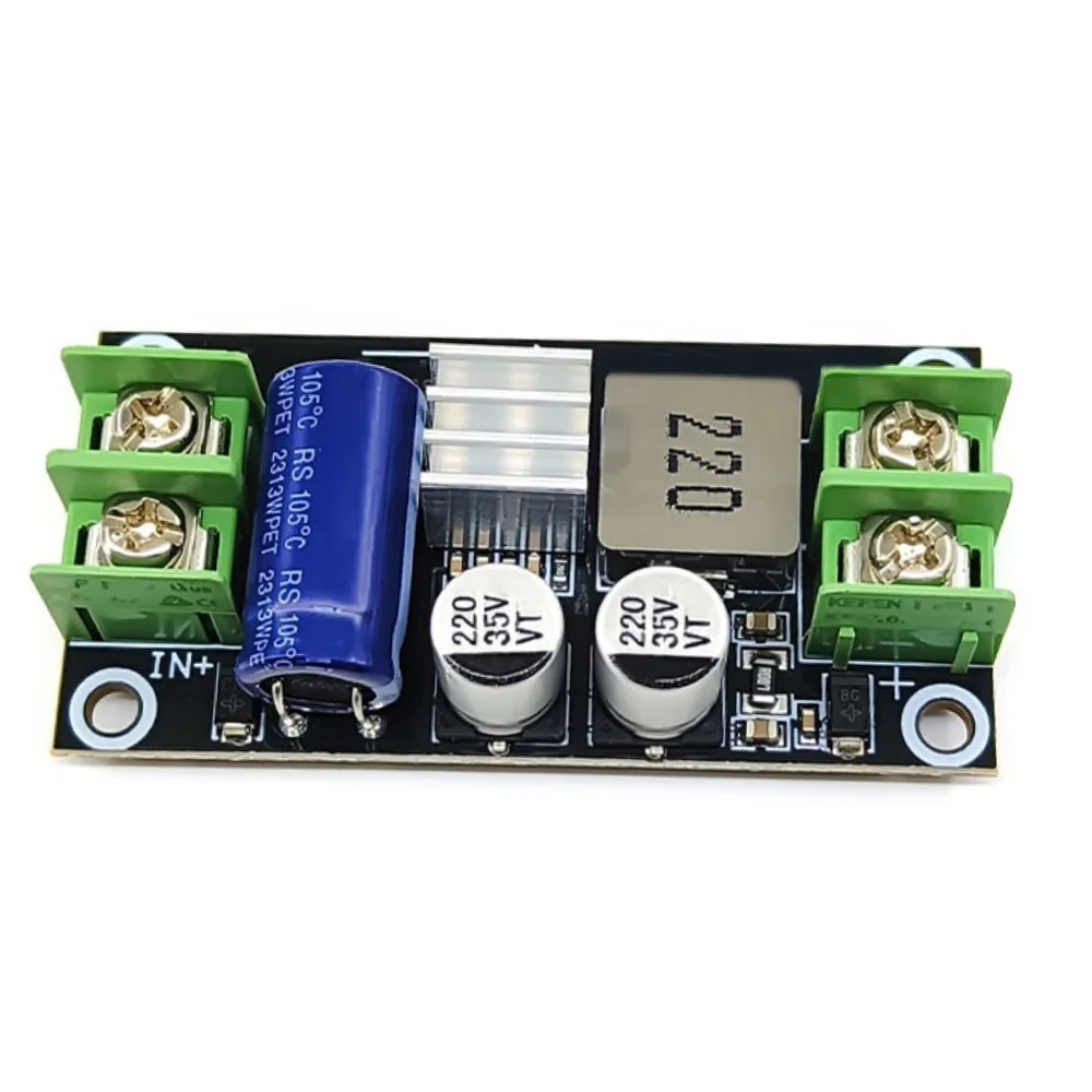 High-Power Adjustable Voltage Regulator with TVS Protection