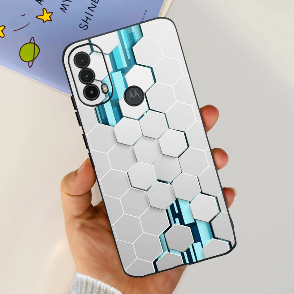 Fashionable Black Silicone Phone Case with Cool Pattern Design