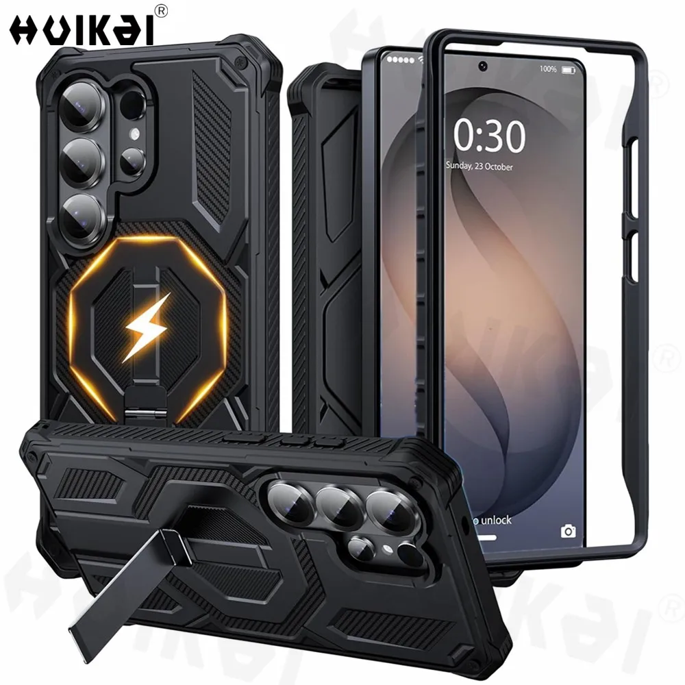 Enhanced Magnetic Shockproof Protective Case - Military Grade Protection