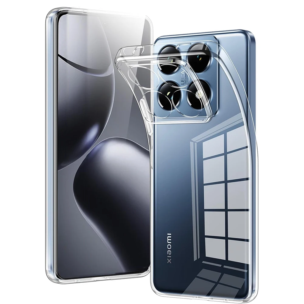 Ultra Thin Clear TPU Silicone Soft Transparent Phone Case