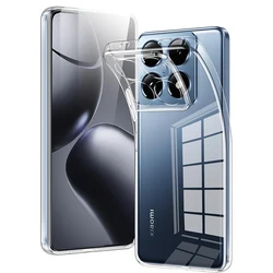 Ultra Thin Clear TPU Silicone Soft Transparent Phone Case - Xiaomi 14 Pro (Clear)