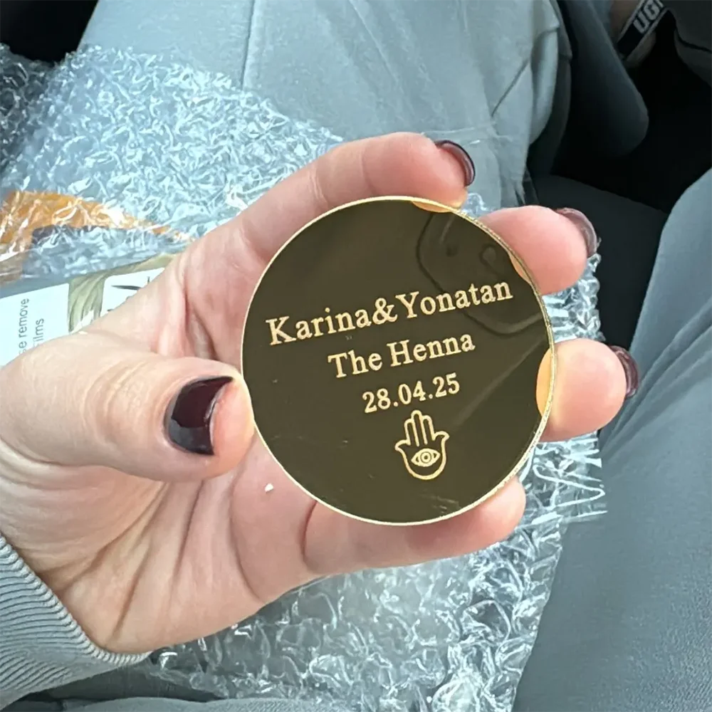 Circular Name Tag: The Perfect Solution for Personalizing Every Celebration
