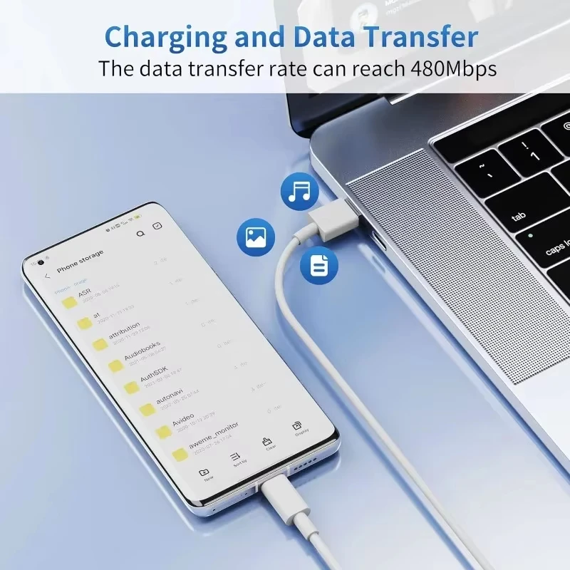 NNBILI Universal USB Type C Fast Charging Cable – Versatile Length Options