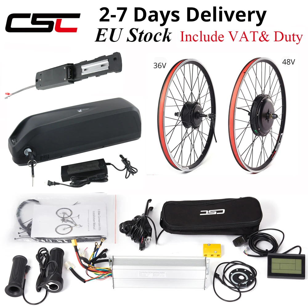 E BIKE Conversion Kit 28 29 Inch 700C Electric Bicycle Wheel Kit 48V