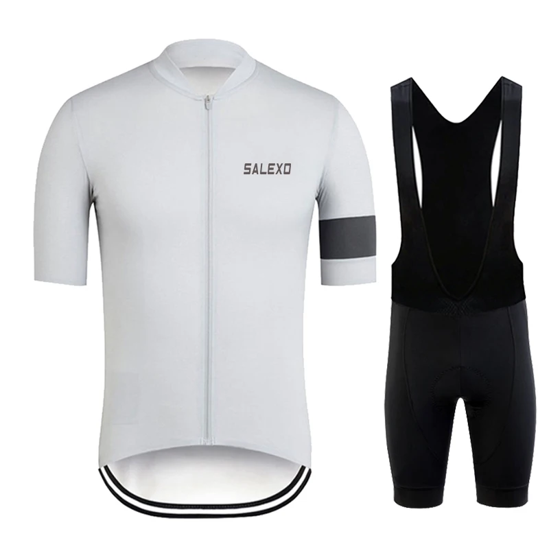 Short Sleeve Cycling Set for Men, MTB Jersey, Bicycle Clothing, Black Shirt, Summer Cycling Set,
