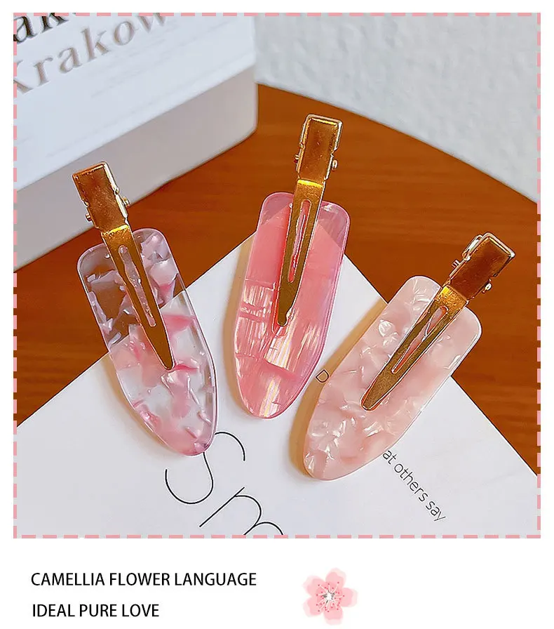 Clip per capelli senza segno donna mollette becco acetato styling_voghion.com