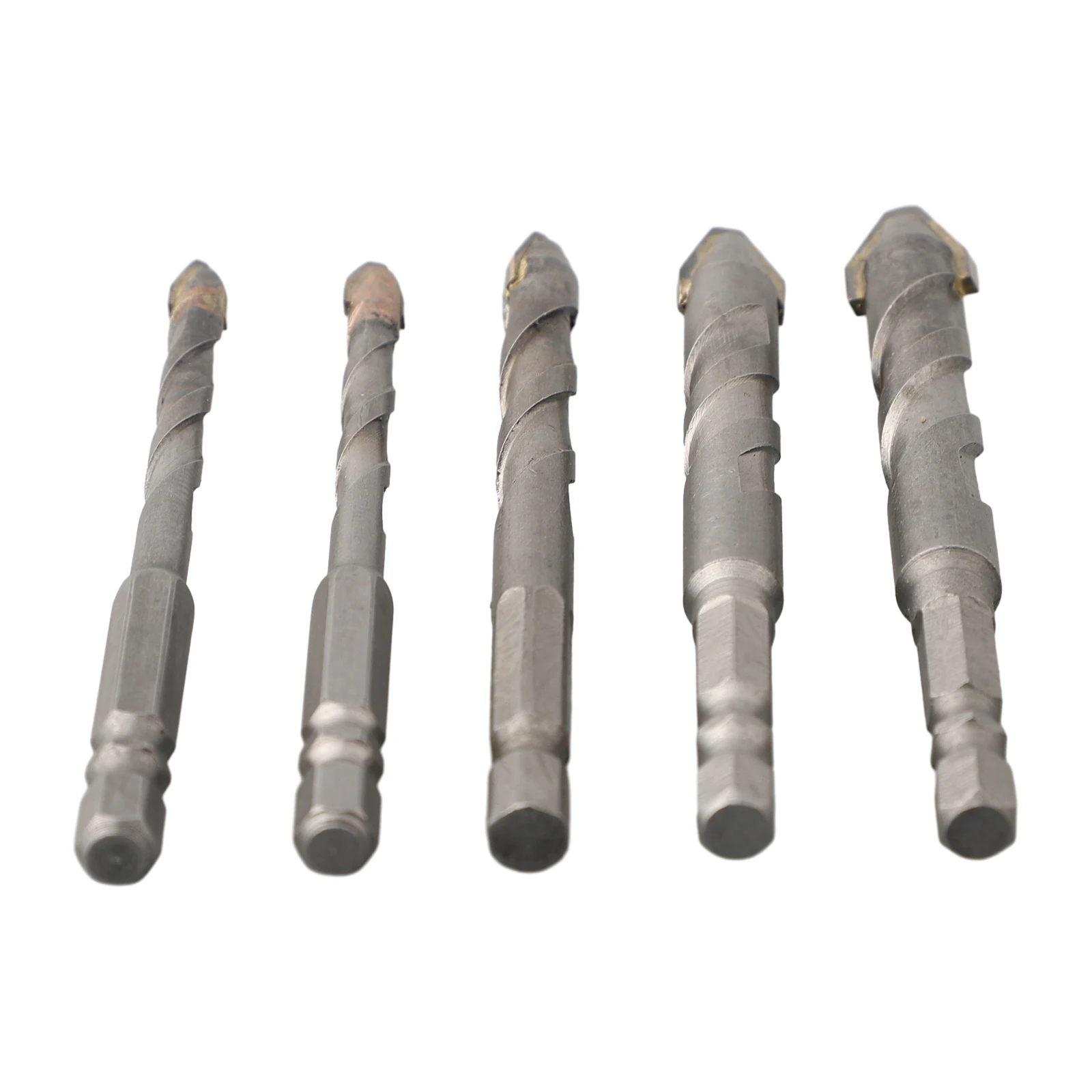 

Eccentric Head Drill Bit Set Staggered Edge Design Convenient Chip Removal Suitable for Ceramic Tiles and More