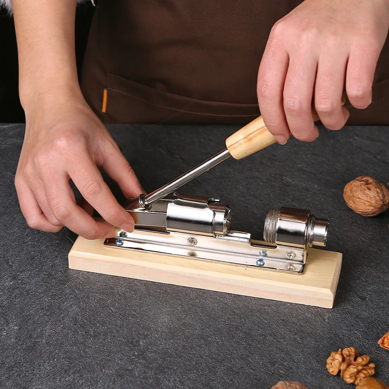 

Save Energe Kitchen Accessories Gadgets Manual Nutcracker Nut Cracker Easy Opener Tools Cuisine Press Chopper