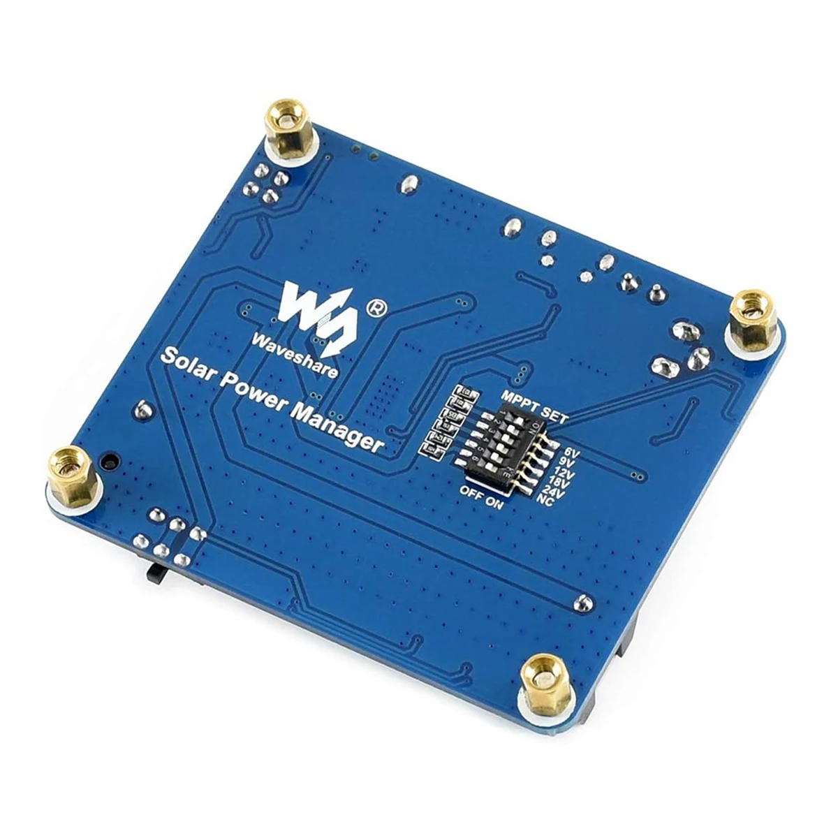 Waveshare Solar Power Management Module for 6V-24V Solar Panel,Supports MPPT Function,USB Connection Battery Charging images - 6