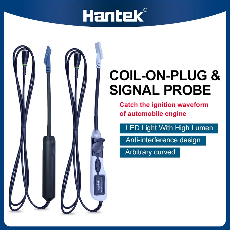 

Hantek HT25COP HT20COP Ignition Waveform of Automobile Engine Coil on Plug Signal Probe Oscilloscope Probe Car Test Tool