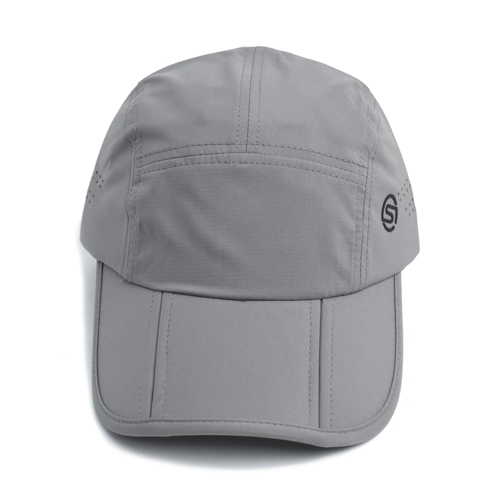 Frühling Sommer Outdoor Faltbare Sport Atmungsaktive Baseball Kappe Männer Frauen Weiche Papa Hut Einstellbar Casual Trucker Stil Low Profile – Detail 13