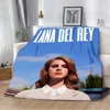 Singer Lana Del Rey Poster Printed Blanket Picnic Blankets Warm Blanket Soft and Comfortable Blanket Home Travel Birthday Gift 2