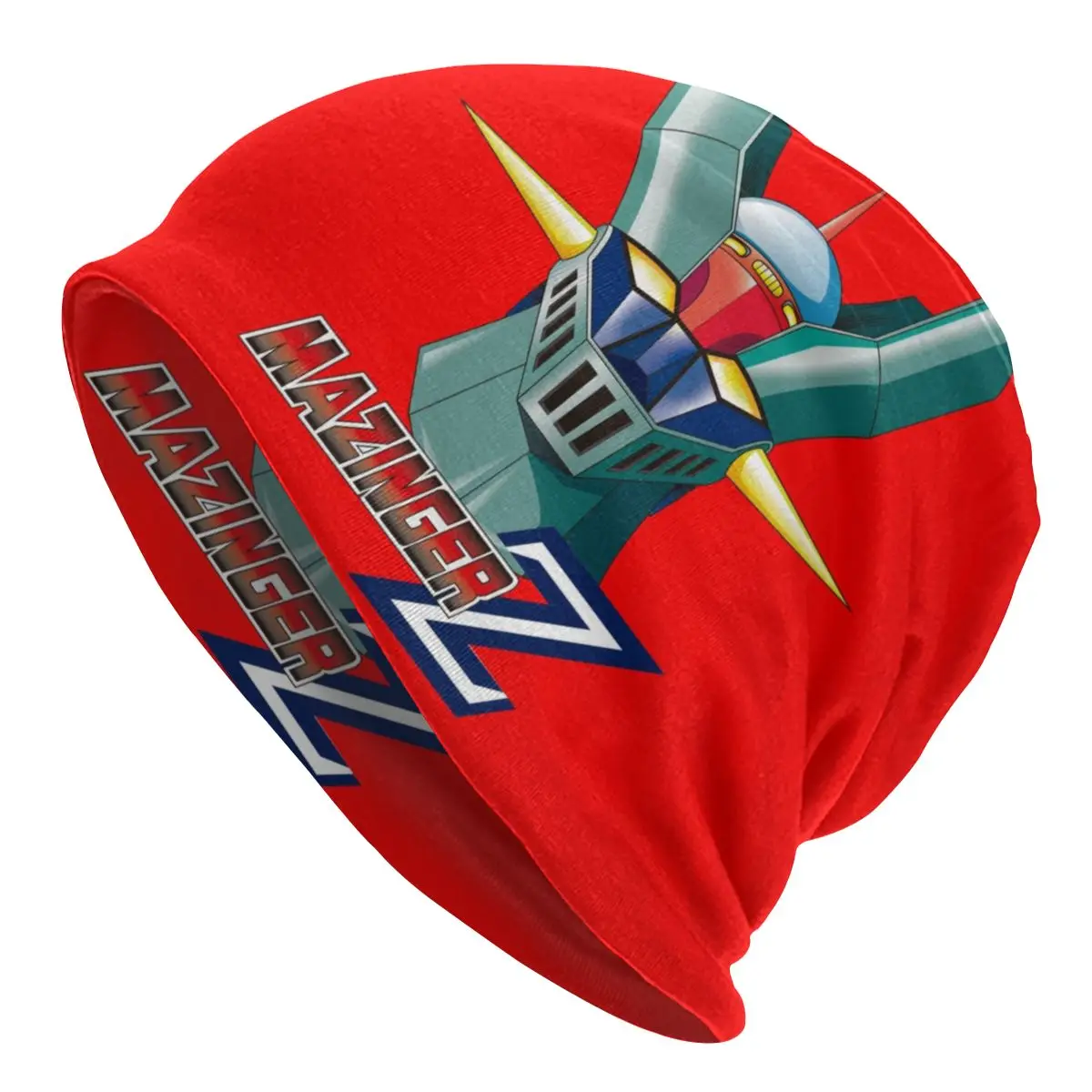 

Шляпа Mazinger Z UFO Robot Мужская крутая вязаная шапка для женщин и мужчин осенне-зимняя теплая Шапка-бини из Аниме Манга