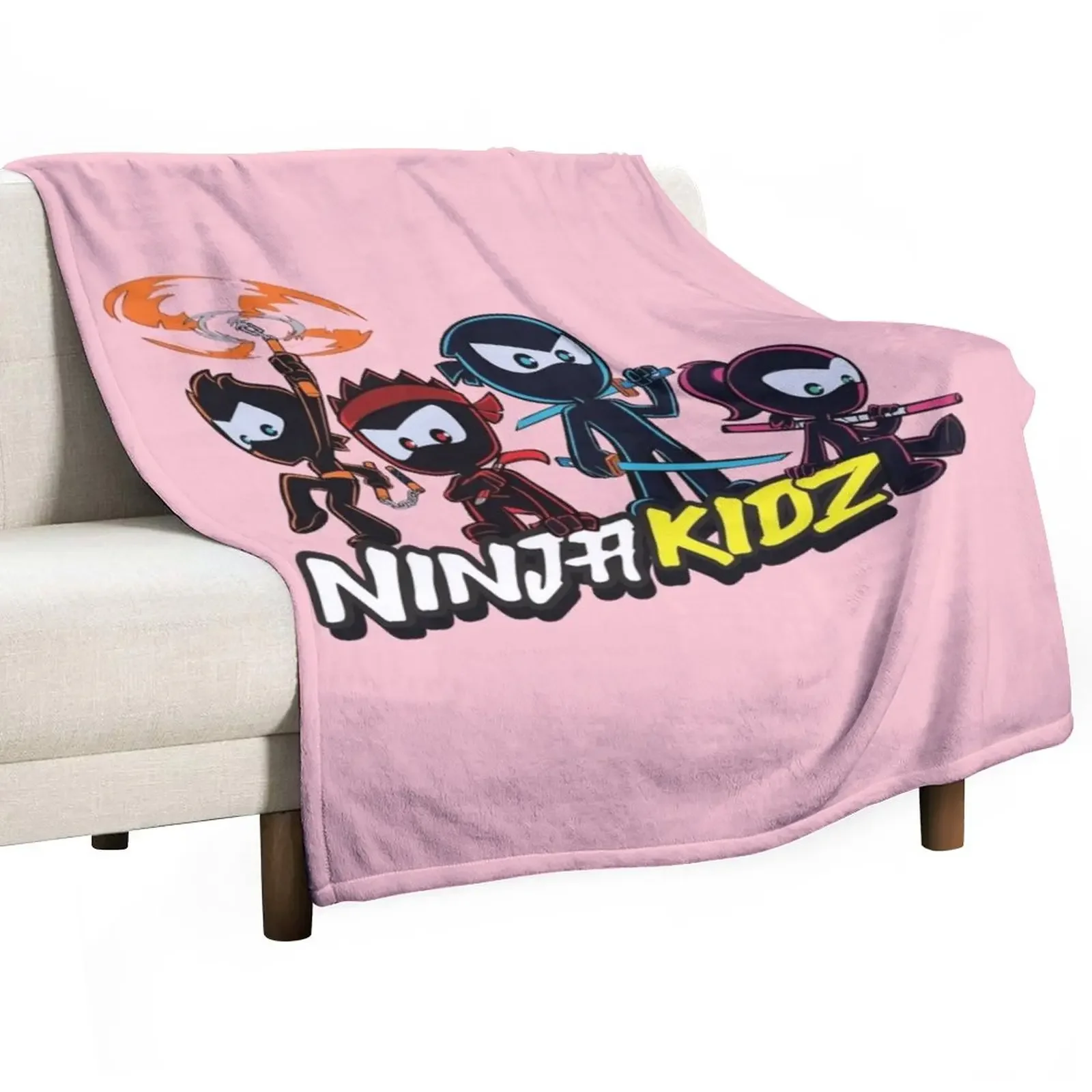 

Ninja Kidz, Best Gift for children Throw Blanket Thin Tourist Bed linens Sofas Blankets