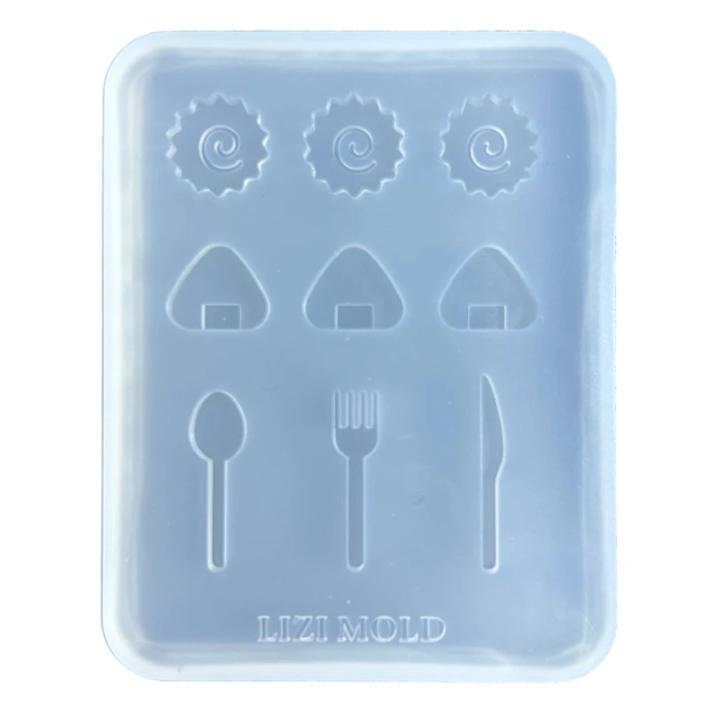 Leicht zu reinigende Silikonform, Mini-Brot, Kekse, Kuchen, Backwerkzeuge, handgefertigte Cracker-Gussform für Backliebhaber – Detail 9