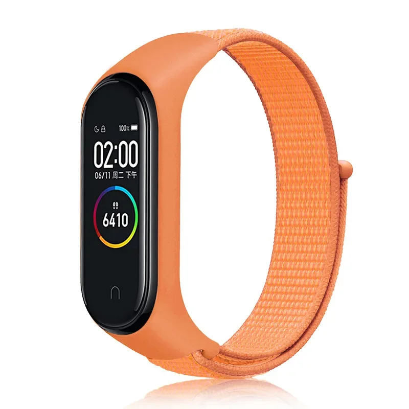 Nylon schleife Für Xiaomi Mi Band 7-7 nfc smartwatch Armband Sport Miband7 Correa Ersatz Armband smart band 7 6 5 4 3 Strap – Detail 11