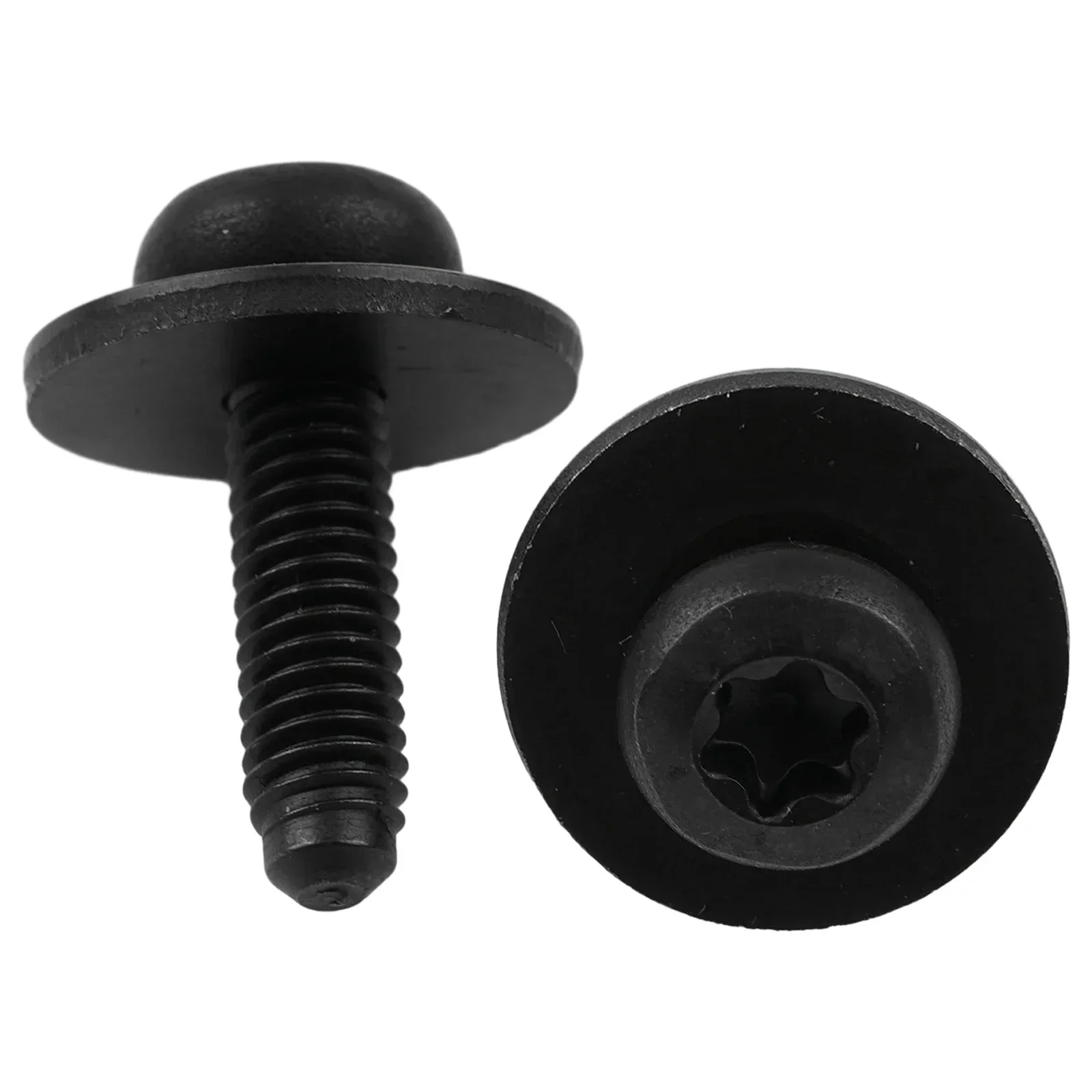 2x Headlight Assy Bolt Screw M6x20 N90683302 For A4 S4 Q5 Q7 A6 A7 Car Headlight Bolt Screw Auto Clips Fasteners Accessories