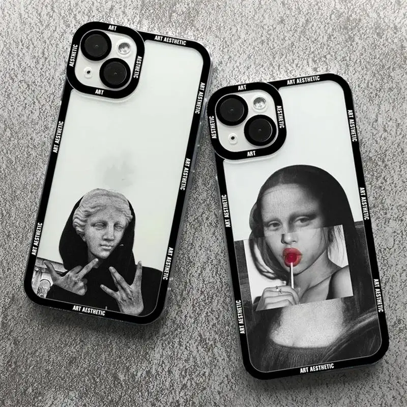 Classic Aesthetic David Mona Lisa Phone Case Cover