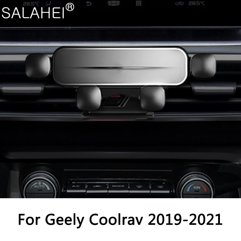 

Gravity Rotatable Car Mobile Phone Holder For Geely Coolray 2019 2020 2021 Car Air Vent Stand GPS Navigation Bracket Accessories