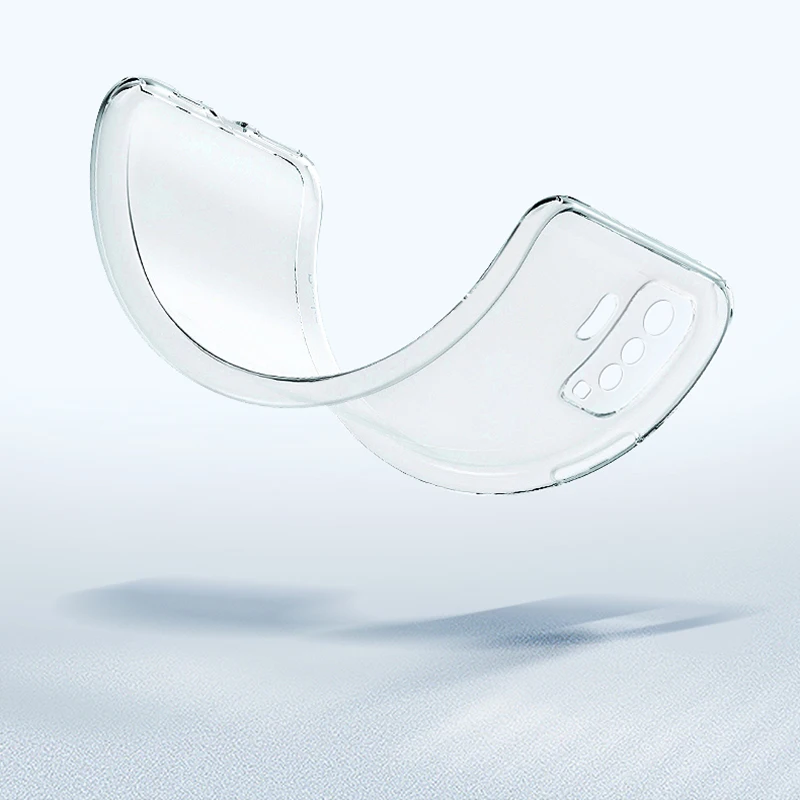 Enhanced Silicone Clear Phone Case - Full Protection, Soft Ultra Thin Transparent Back Cover