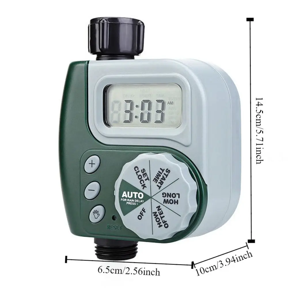 Automatic Timer Irrigation Controller Digital Display Electronic Programmable Hose Timer Durable Multifunctional Sprinkler Timer 6