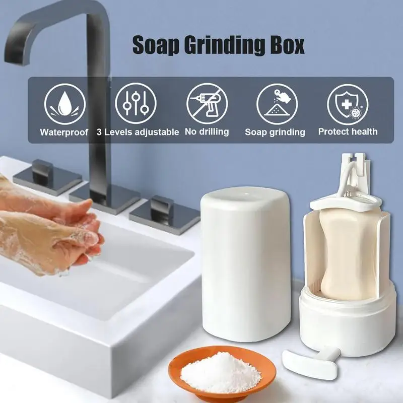 Soapy Bar Grinder Portable Hand Washing Dispenser