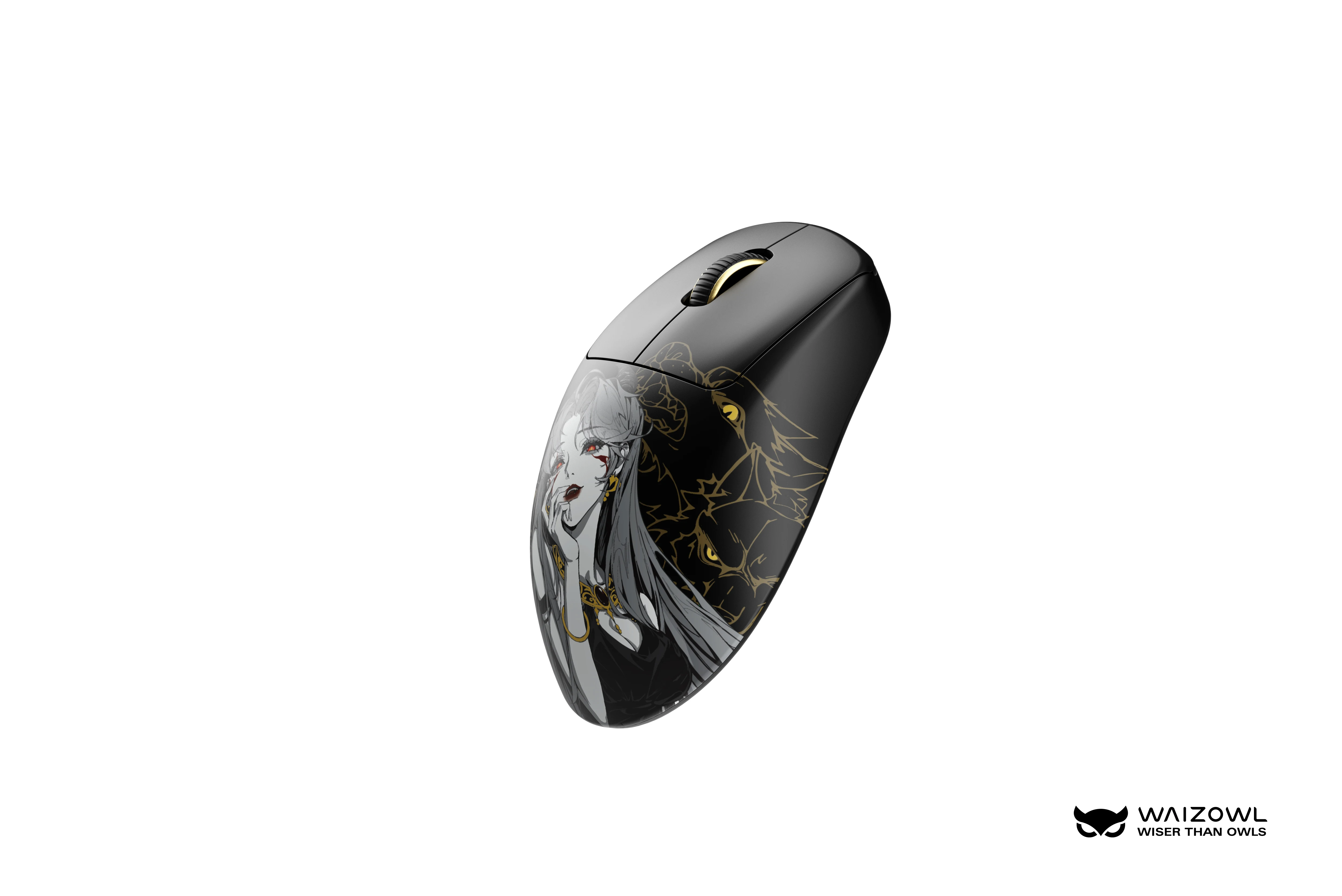 Waizowl OGM Pro V2 Hades Gaming Mouse Paw3950 30000dpi
