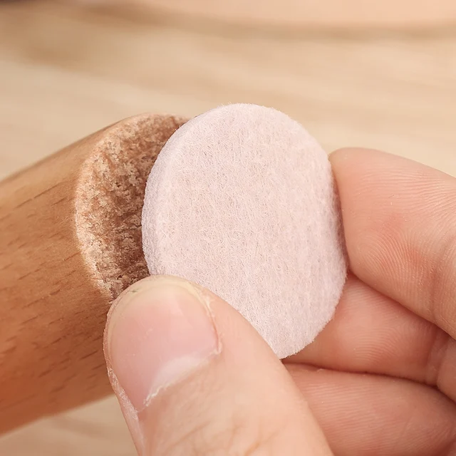 90/18 pezzi cuscinetti per mobili in feltro sedia autoadesiva copertura per gambe del tavolo protezioni per pavimenti antigraffio tappetino accessori per mobili fai da te 4