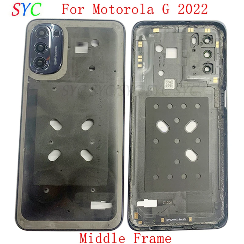 

Средняя рамка центральный корпус Корпуса для Motorola Moto G 2022 рамка ЖК-дисплея запчасти