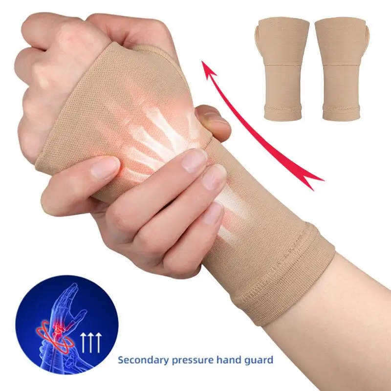 Sports Wrist Brace Compression Wrist Brace Sports Wrist Support Protective Sleeve For Safety Elastic Protector Wraps For Working Out Training