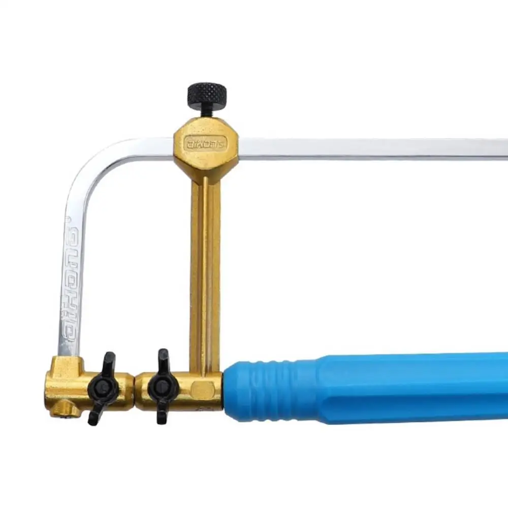 조정 가능한 프레임 톱날 U자형 코핑 지그 톱, 목공 공예 쥬얼리 수공구, 나선형 블레이드 도구