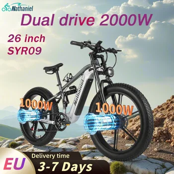 2000W Dual Motor Fat Tire Bike 1