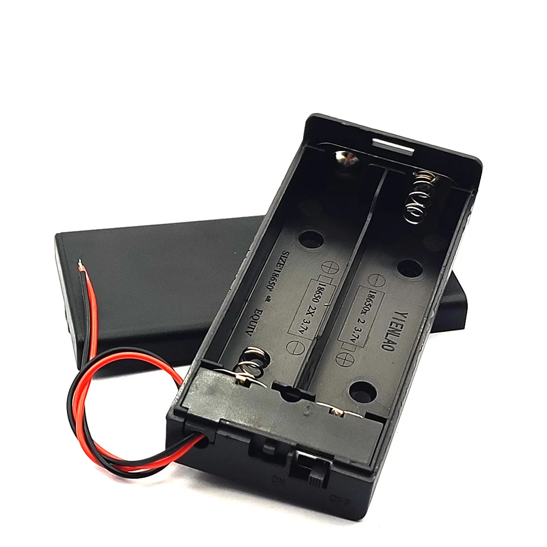1x 18650 Batterijhouder met Losse Draden - 1x18650LEADSHOL