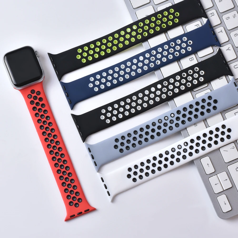 Stylish Silicone Solo Loop Watch Band