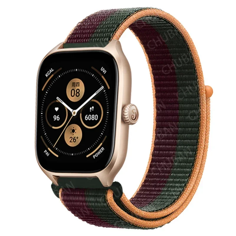 Nylon Loop Sport Strap – Adjustable and Durable 20mm/22mm Bracelet