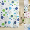 Cortinas de ducha impermeables con patrón de hibisco de estrella de mar, accesorios de baño, 180x200cm, PEVA