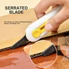 Magnetic Mini Box Cutter Portable Paper Cutter Cute Folding Knife Pocket Knife Replaceable Blade for Opening Envelope Carton 6