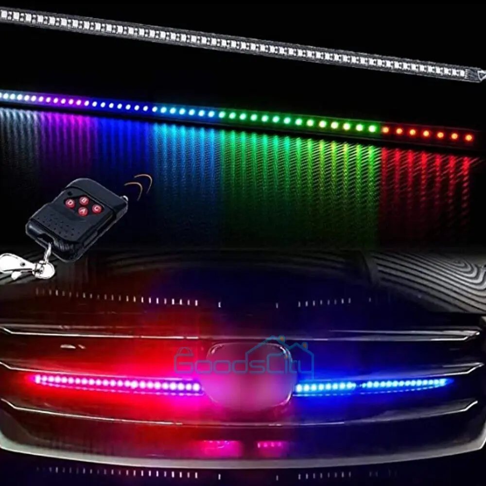 30cm Led Knight Rider Flash Strobe Scanner Neon Streifen Licht