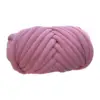 250G Chunky Yarn Crocheting Length 65.6ft Soft DIY Bulky Yarn Jumbo Tubular Yarn for Pet Bed Baskets Hats Throw Craft Weave 6