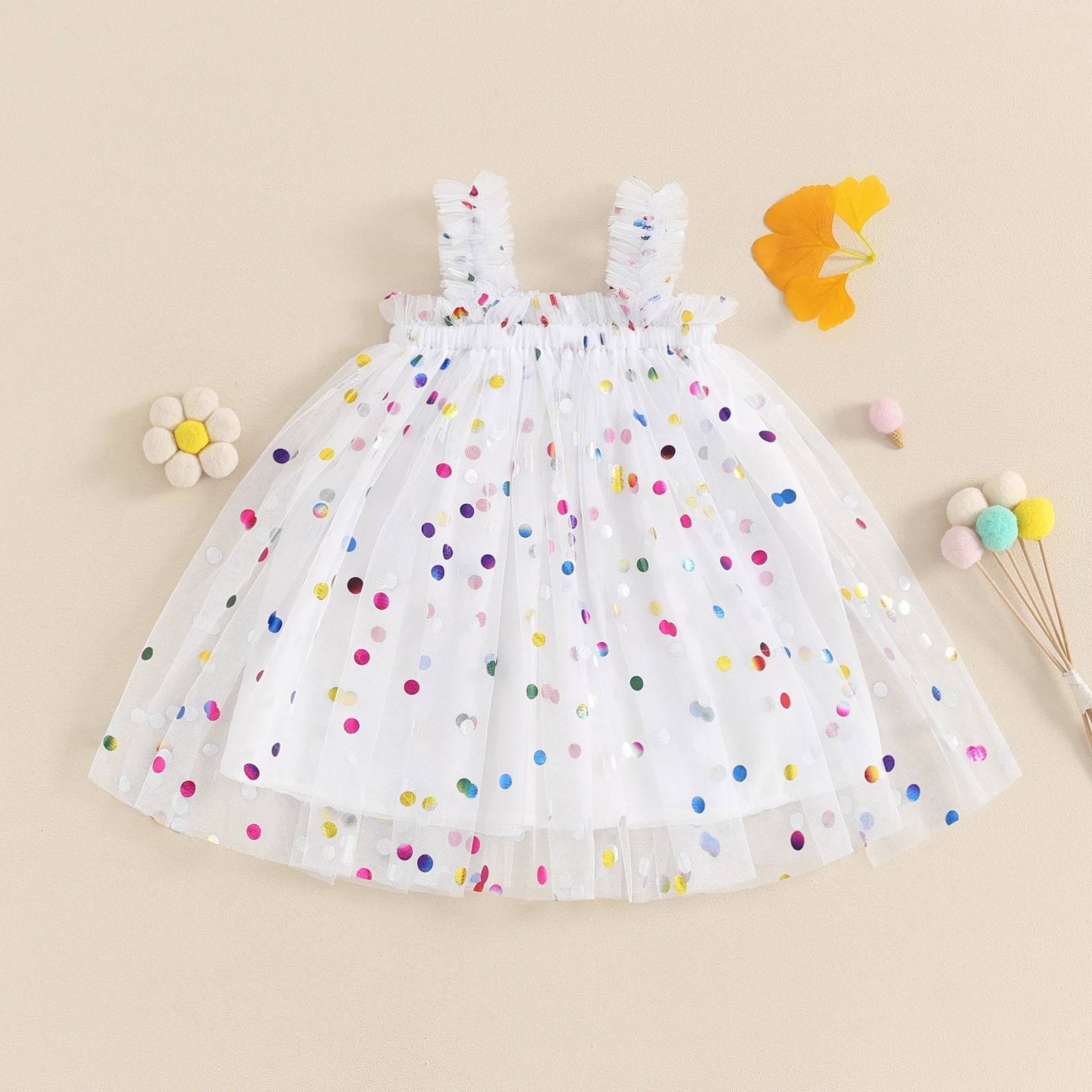 GZCYL - Vestido De Primera Comunión De Encaje Para Niñas De