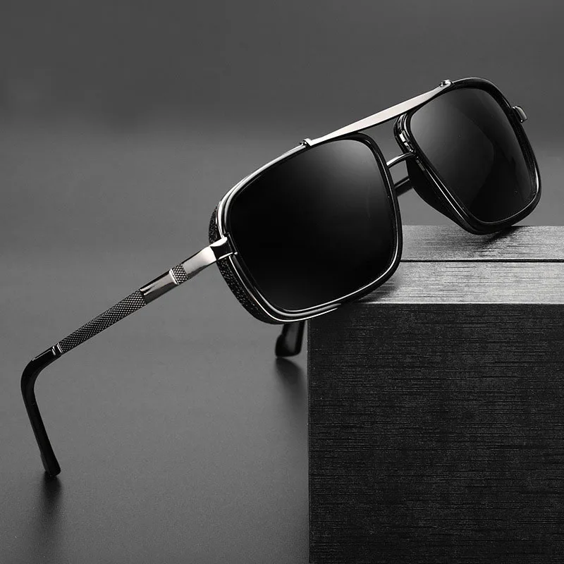 Sunglasses Punk Aviator Men's Car 877