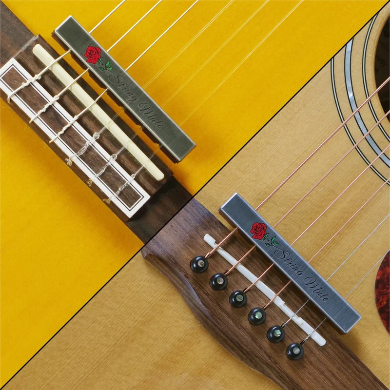 StringDampenersStringsMuteMuffledBandGuitarSilencerMutePadFor
