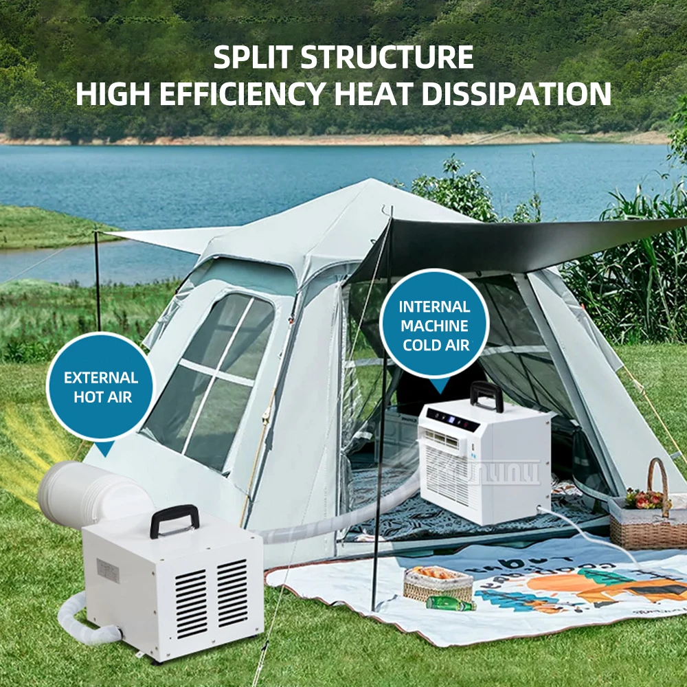 Good Quality Remote control split mobile air conditioner Car air conditioner Portable Small Air Conditioning Tent
