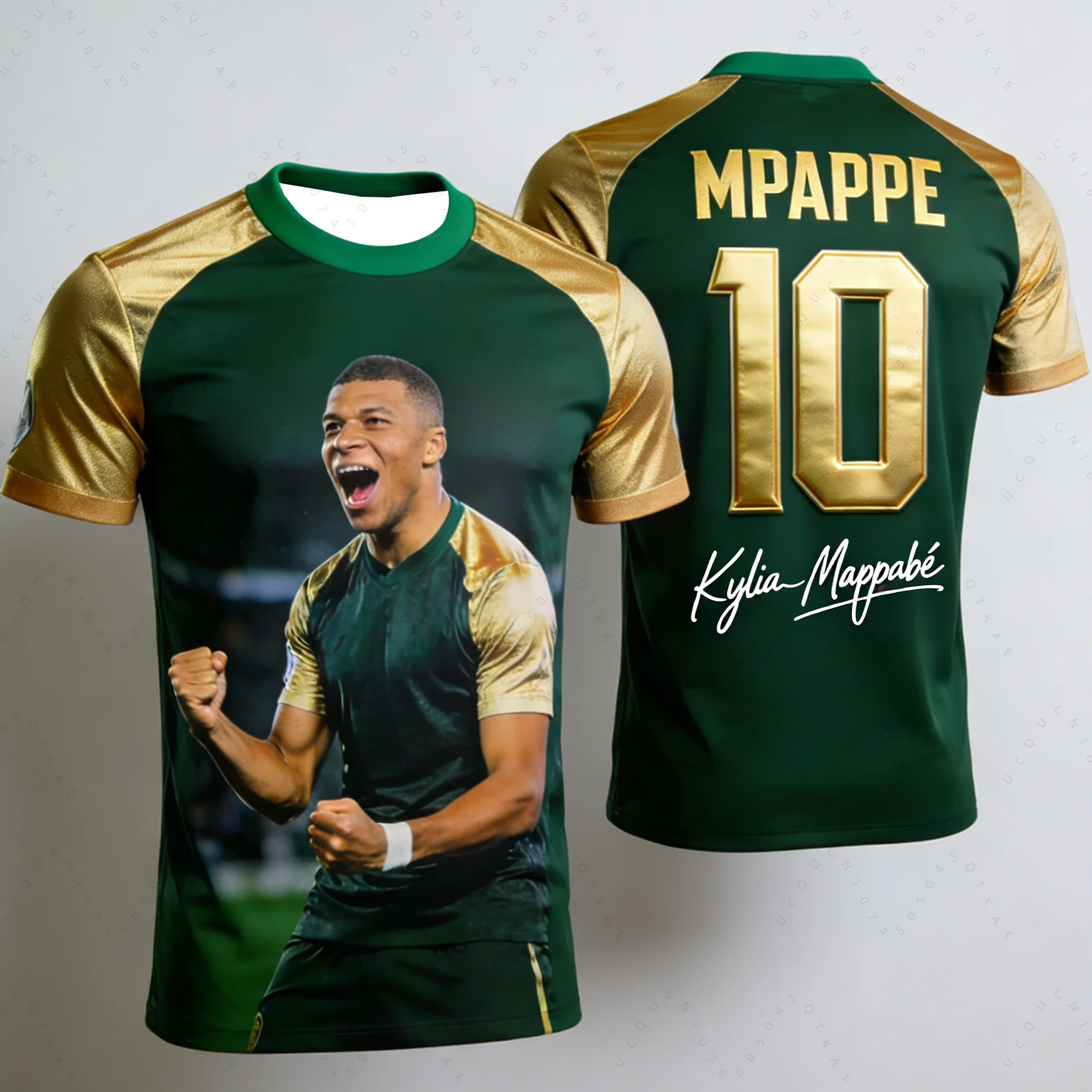 26 패션 Mbappe 스페셜 에디션 축구 티셔츠 빠른 건조 야외 스포츠 저지 통기성 남성 여성 키즈 오토바이 티셔츠