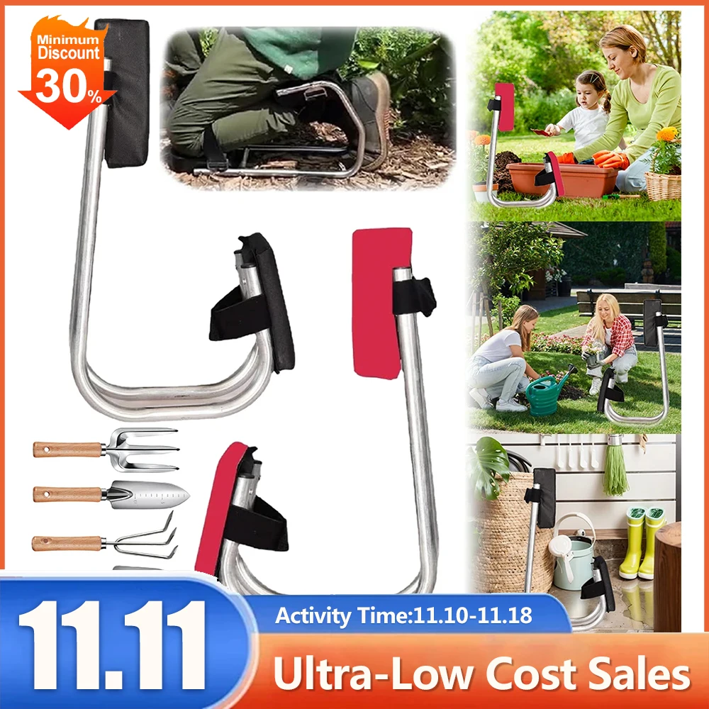 Knee Protection Pad Gardening Portable Kneeling Stool Wearable Foam Mat