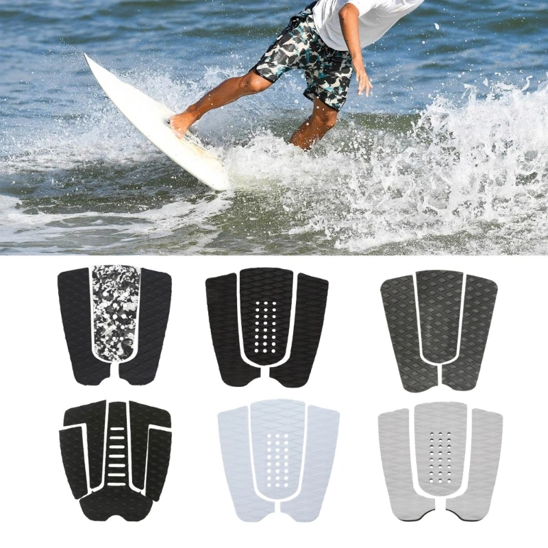 SurfboardTractionTailPads3PiecesEVASurfboardTractionPadsSurfs