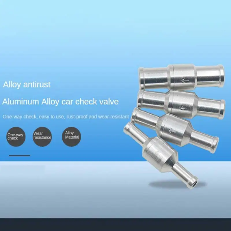 Check Valve Made Of Rust Resistant And Durable Aluminum Alloy Resistant To Gasoline And Aging Exhaust System Vehicle Check Valve