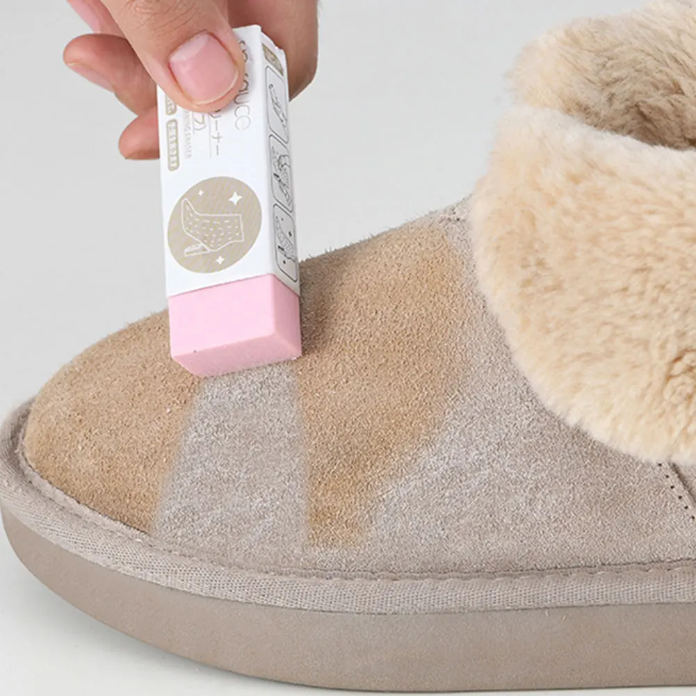 Description Picture 6 of itemSuede Eraser Natural Rubber Eraser Wash Free Shoe Stain Cleaner Shoe Stain Remover Eraser for All Napped Leather Shoes/Boots