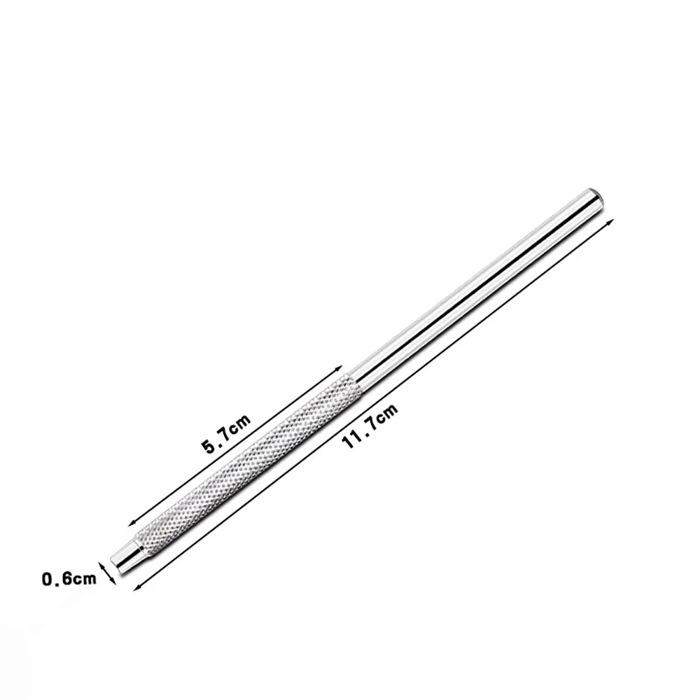 

Dental Mouth Mirror Handle Stainless Steel Reflector 1pcs Odontoscope Handle Checking Oral Detachable Handle Dental Material