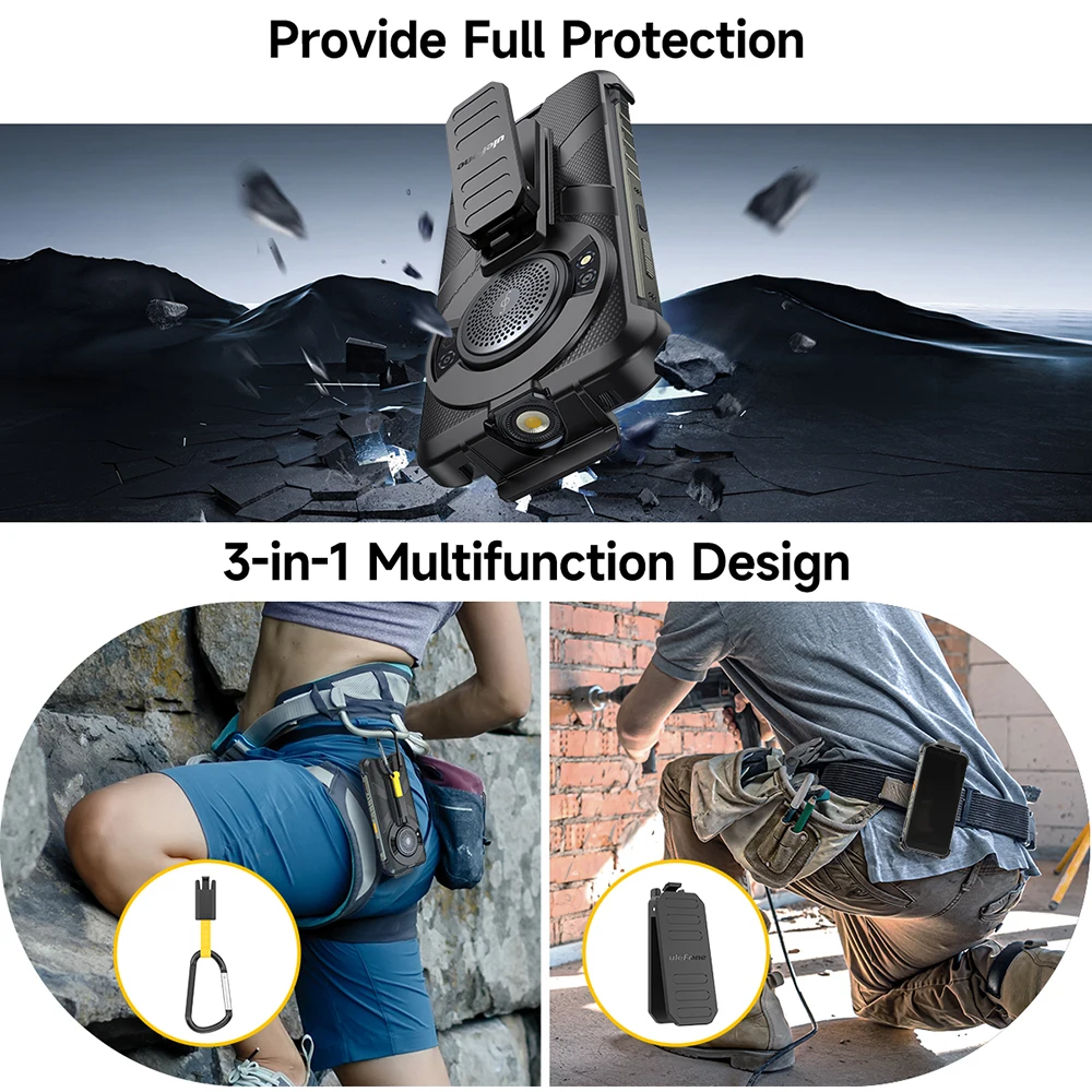 Ulefone Armor Case for RugKing - Shockproof, Precise Cutouts, Multifunctional Heavy Duty Protective Cover with Perfect Fit